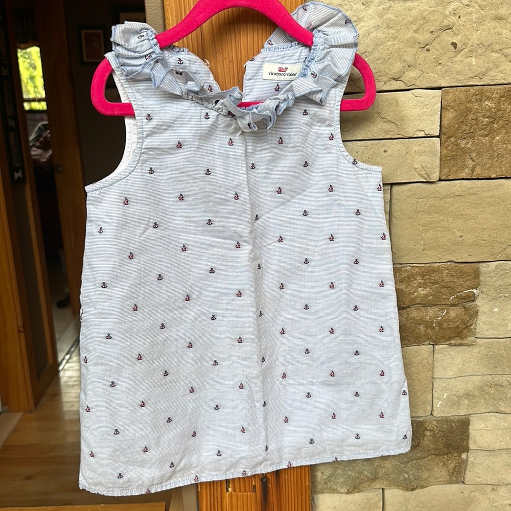 Vineyard Vines Girl’s Anchor Top XS 5/6